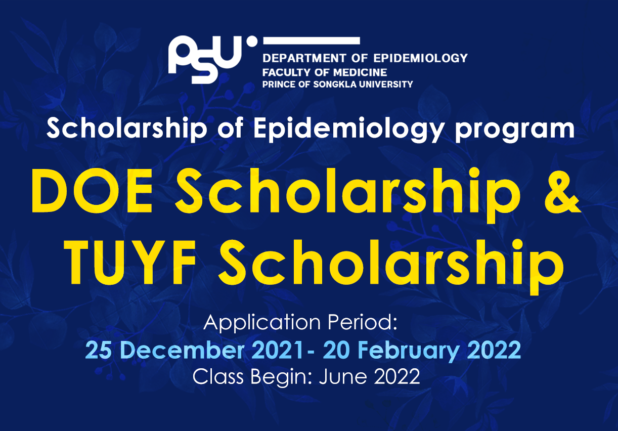 fully funded phd scholarship in epidemiology