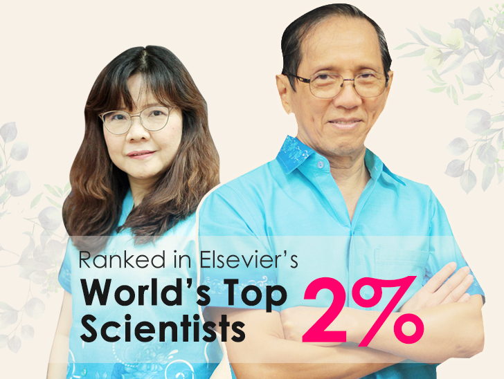 Professor Virasakdi Chongsuvivatwong  and Professor Tippawan Liabsuetrakul   ranked in Elsevier’s  “ World’s Top 2 %  Scientists” 