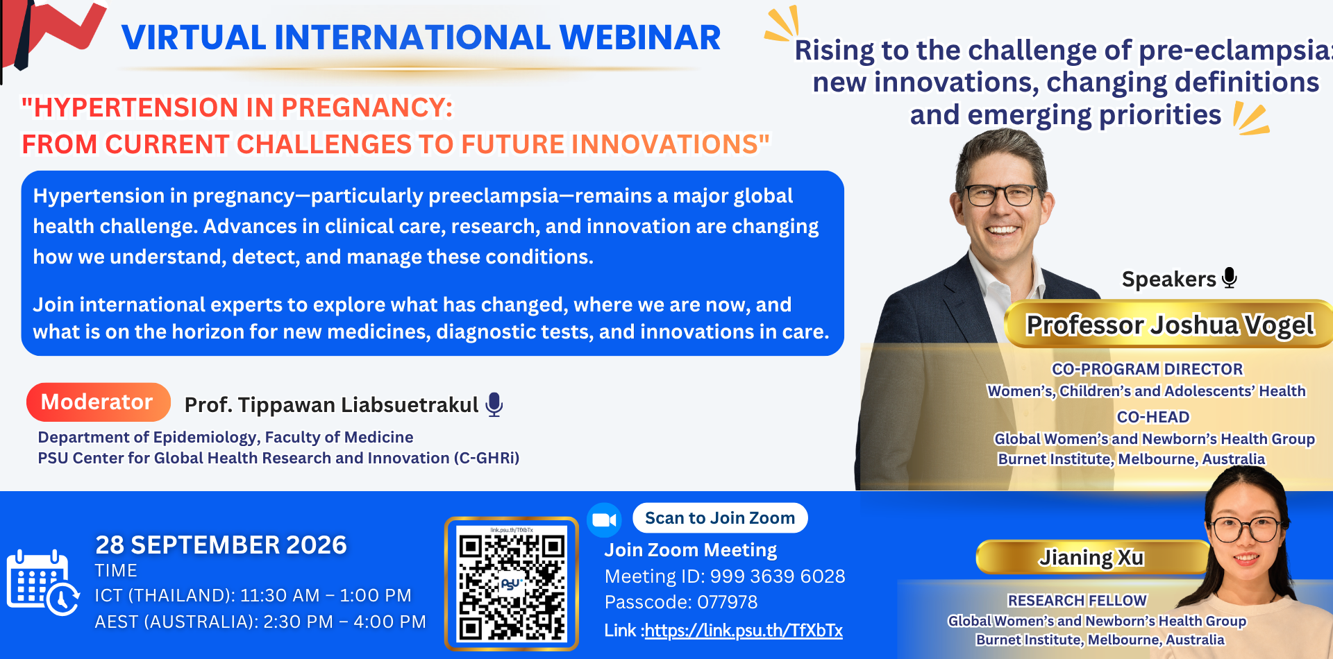 Virtual International Webinar